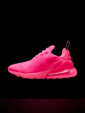 Nike Air Max 270 Neon Pink Sneaker Shoe Sz 8